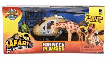 Adventure Pods Giraffe Playset