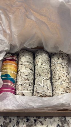 White Sage Smudge Sticks Bundle Set