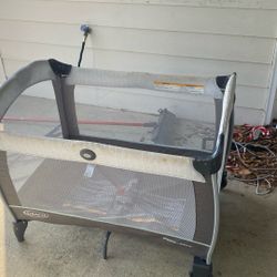 Pack N Play + Sleeping Mat + Fitted Sheet