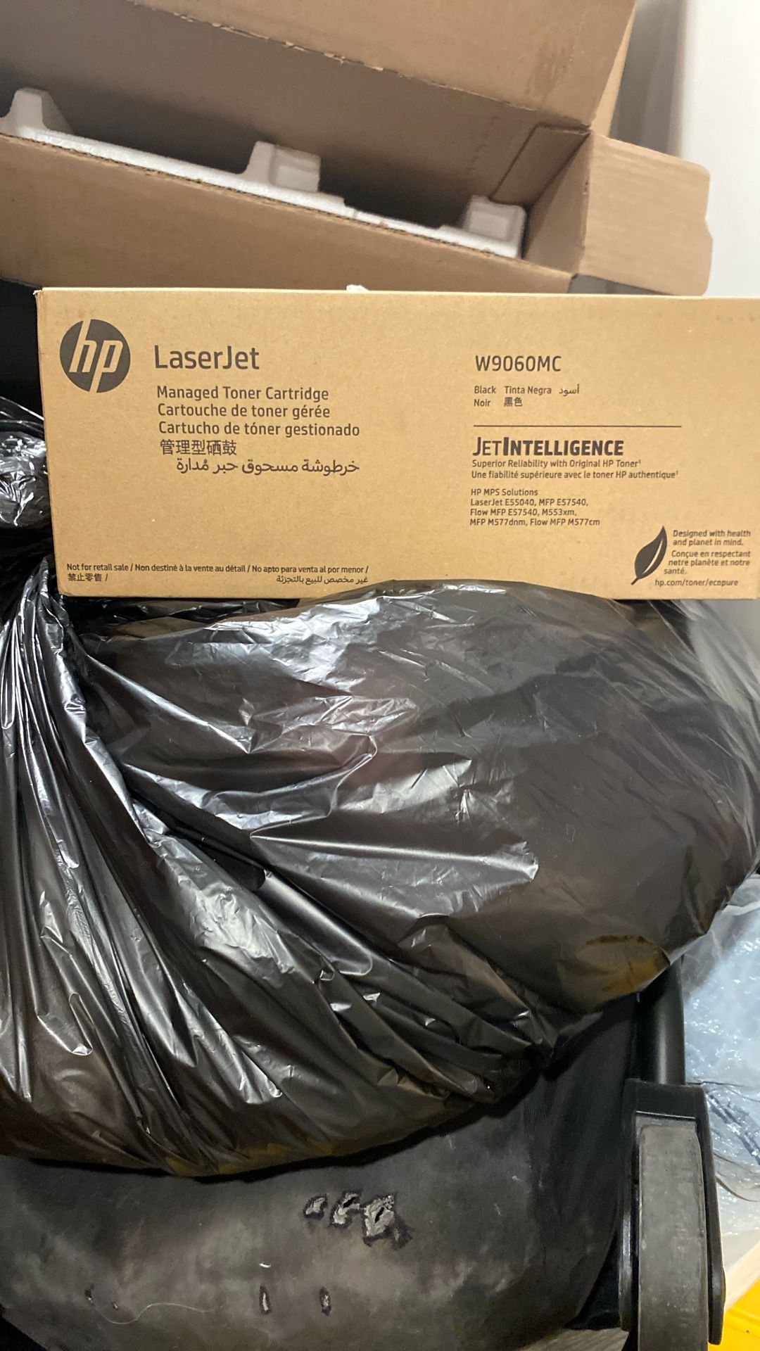 HP Laser jet Managed Toner Cartridge W9060MC Black