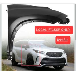 ➿️ For 2020-2023 Toyota Highlander Primed Steel Right Passenger Side Fender #4430
