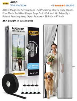 Magnetic Screen Door