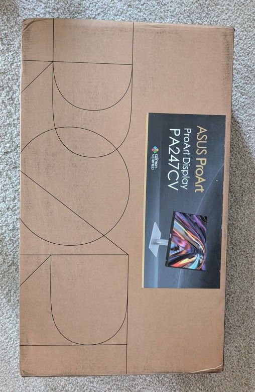 ASUS ProArt Display 24” (23.8 inch viewable) 1440P Professional Monitor (PA24ACRV) – IPS, QHD (2560 x 1440)