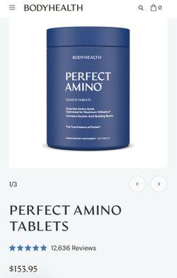 BRAND NEW Perfect Aminos 600 tablets