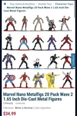Marvel Nano Metalfigs 20 Pack 