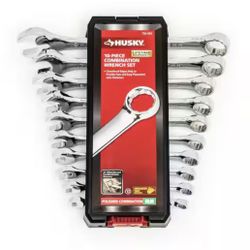 Husky Metric Combination Wrench Set (10-Piece