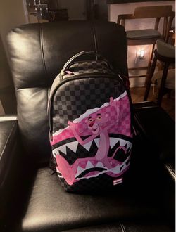 Sprayground Pink Panther Shark Backpack