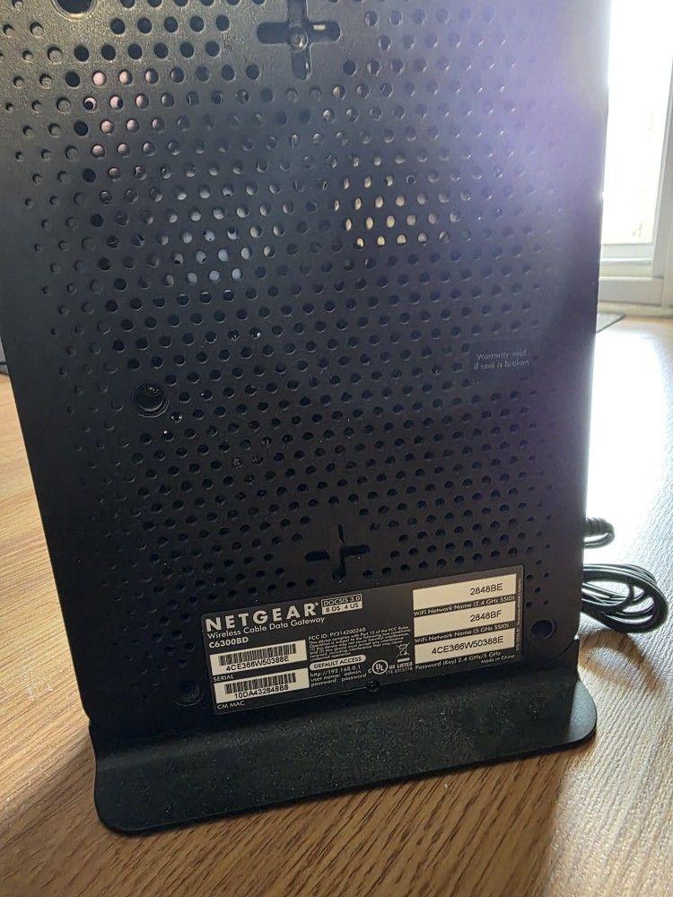 Modem And Router