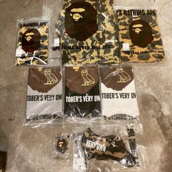 OVO x Bape *SEE DESCRIPTION FOR PRICES*