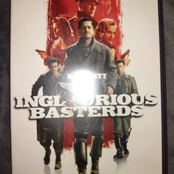 Inglorious Bastards DVD Starring Brad Pitt