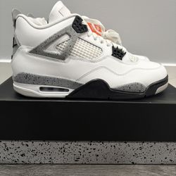 Jordan 4 White Cement Sizes 9, 11, 12, 13, 14