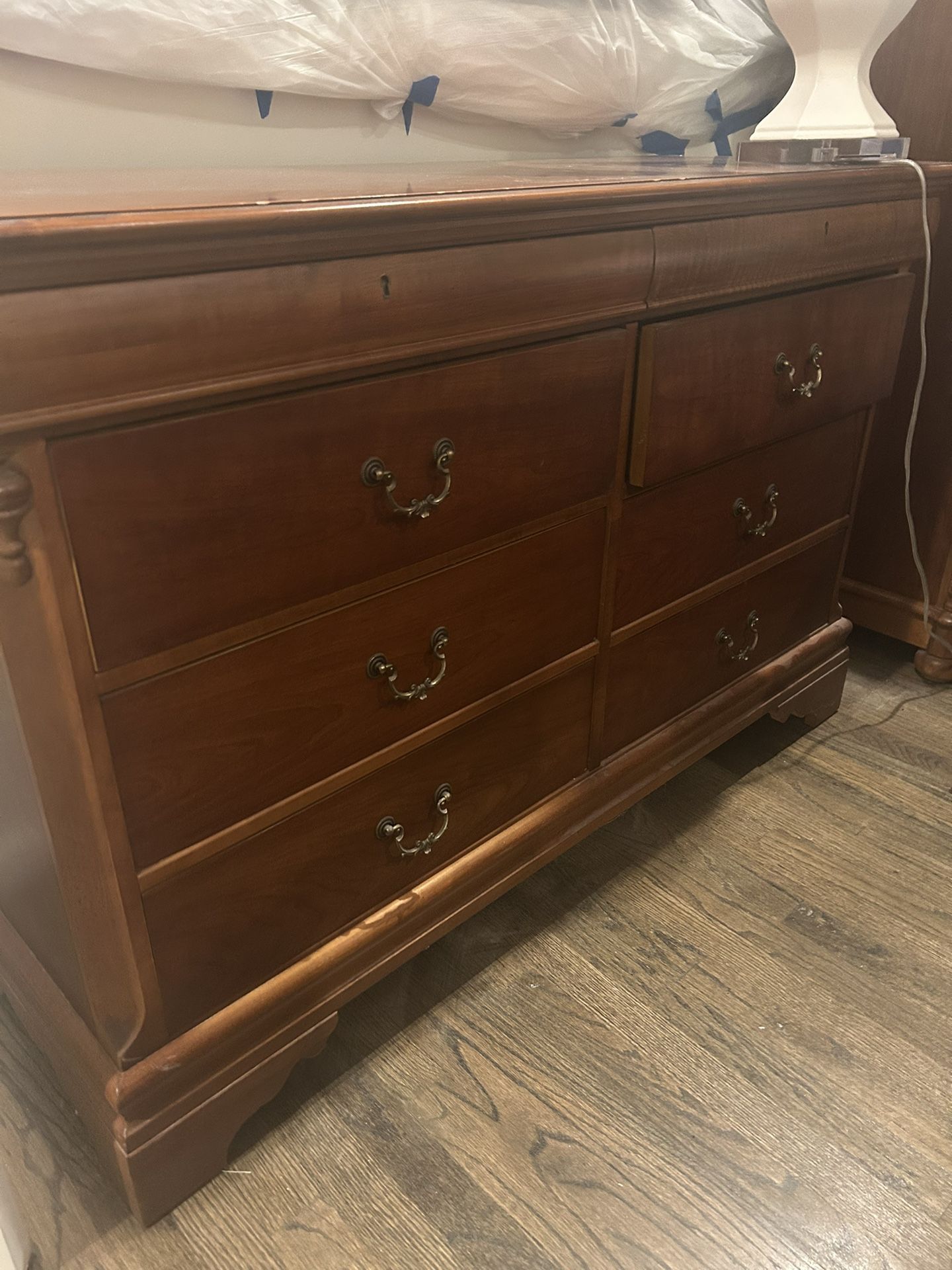 RARE Dresser Solid Cherry Wood By Lexington 