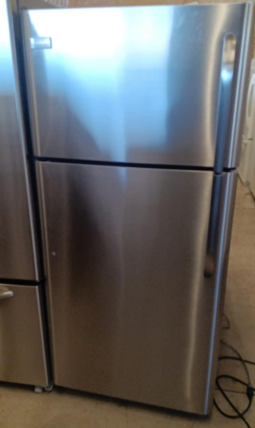 Frigidaire Top Mount Stainless Steel Refrigerator