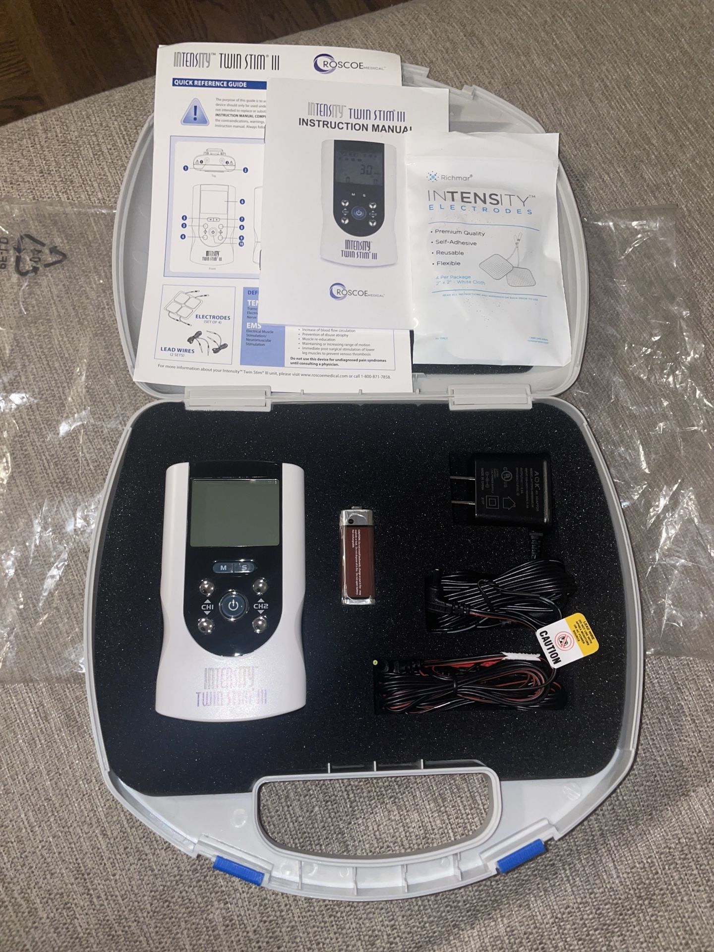 InTENSity Twin Stim III Digital TENS & EMS Combo Unit