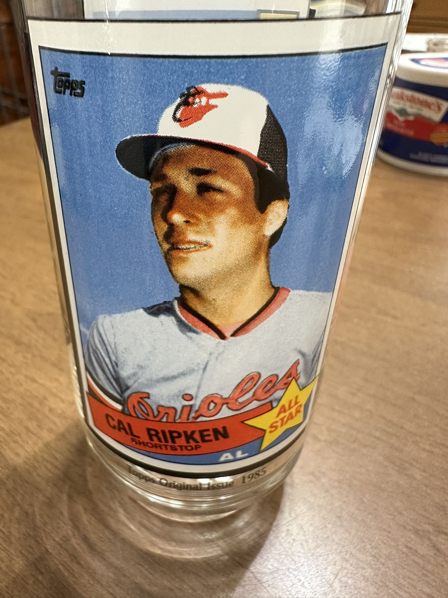 Vintage Cal Ripken Jr Glass 