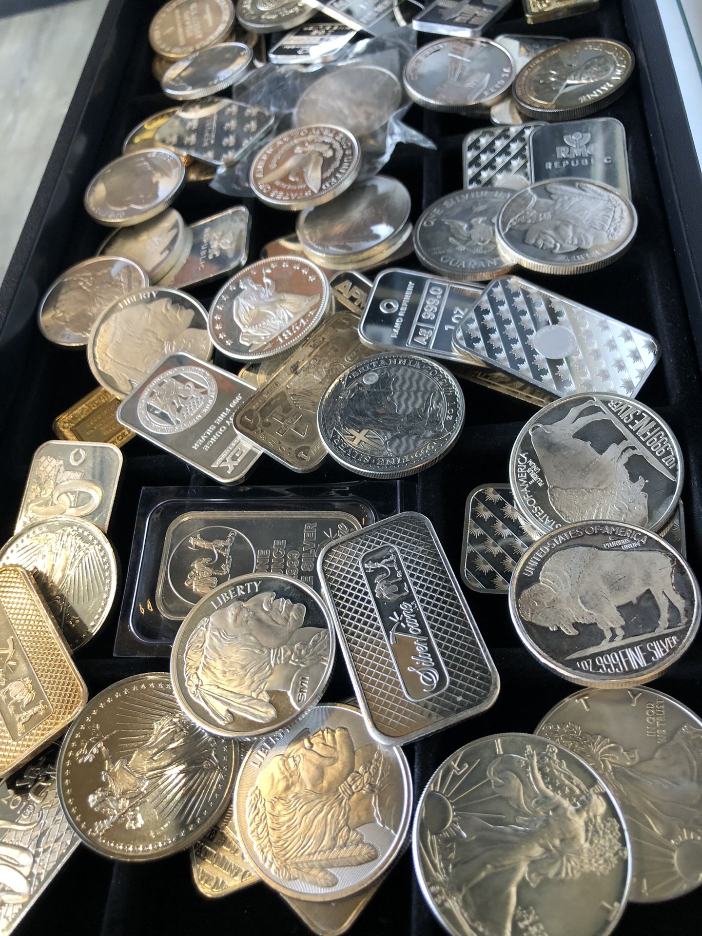 .999 Fine Silver Bullion At Spot Price