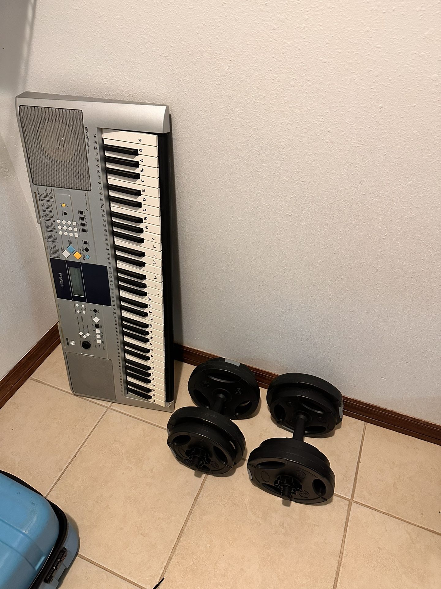 Keyboard And Weights