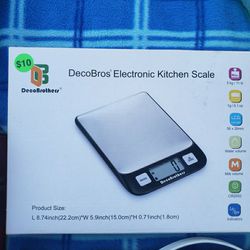 Electronic Kitchen Scale - $10