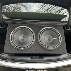 Rockford Fosgate P2s 12 In Subs/ Ported Box W Amp