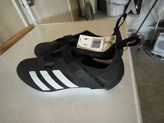 Adidas The Indoor Cycling Shoes Mens 6 Women’s 7 Black/White GX6544 MSRP $150