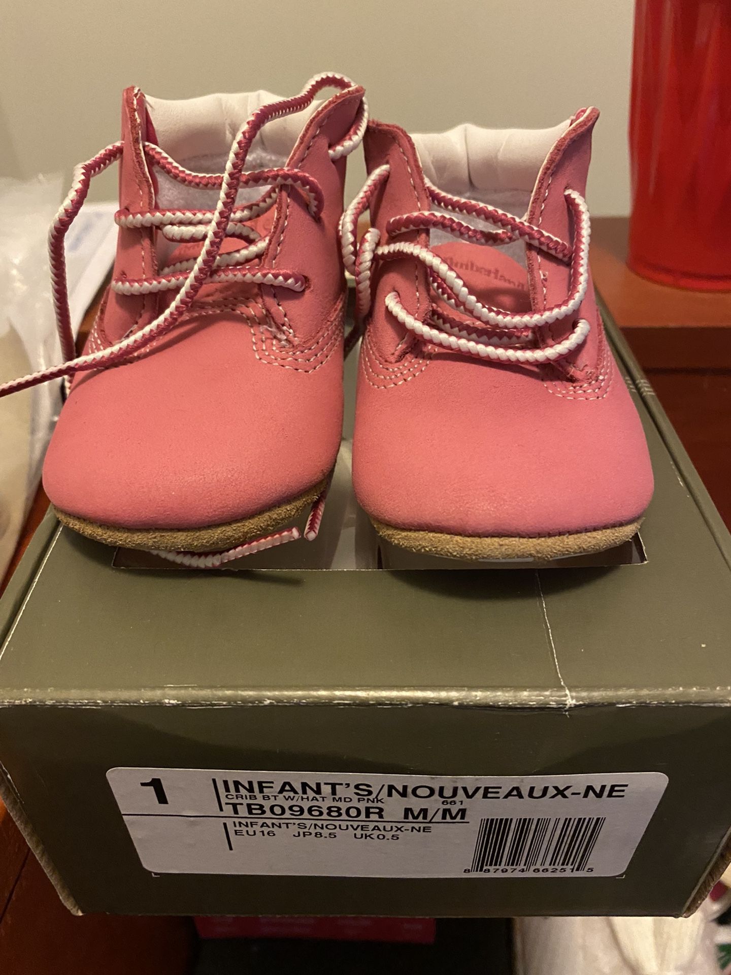 Infant Pink Timberland Boots