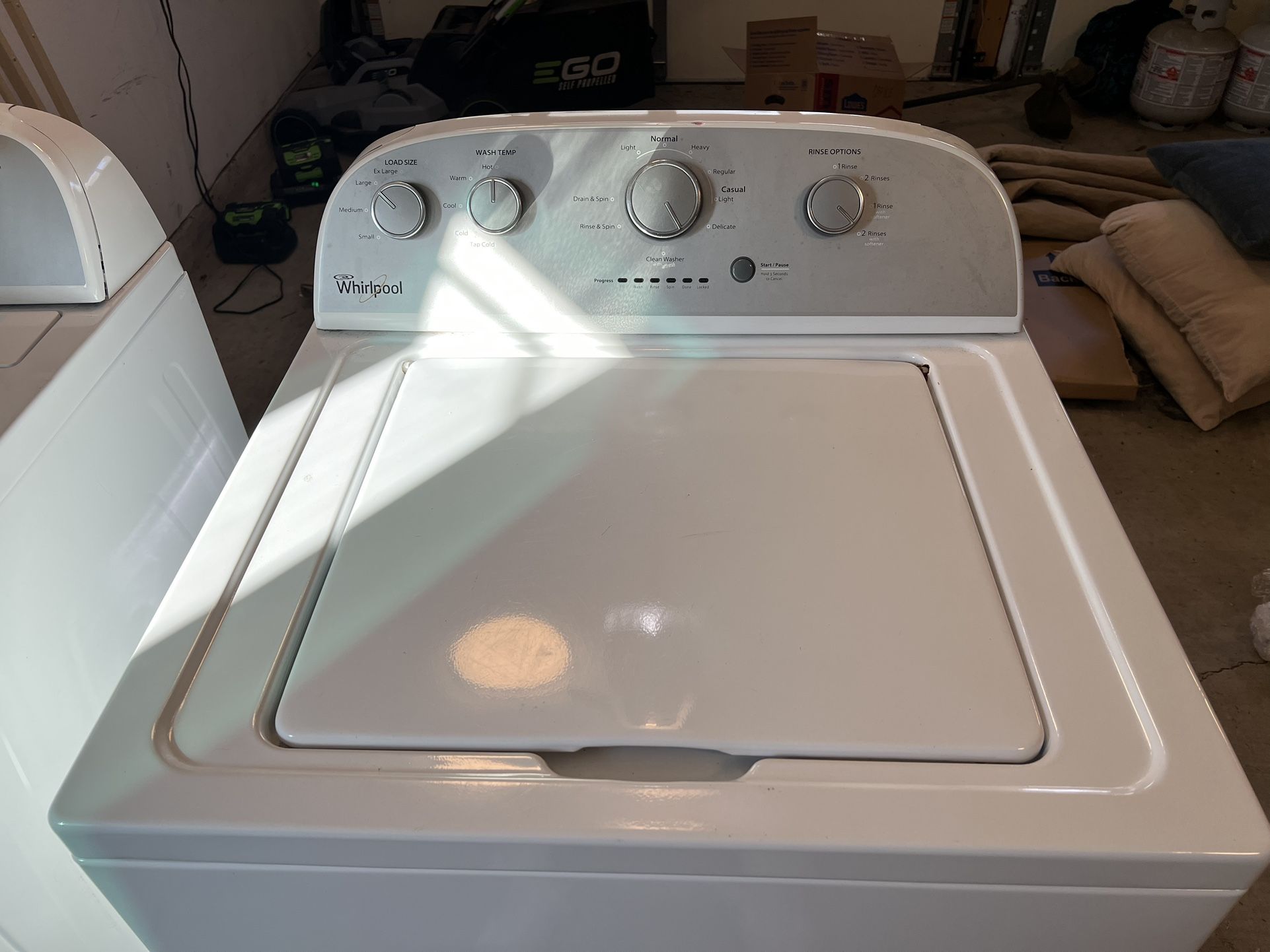 Whirlpool Washer and Dryer