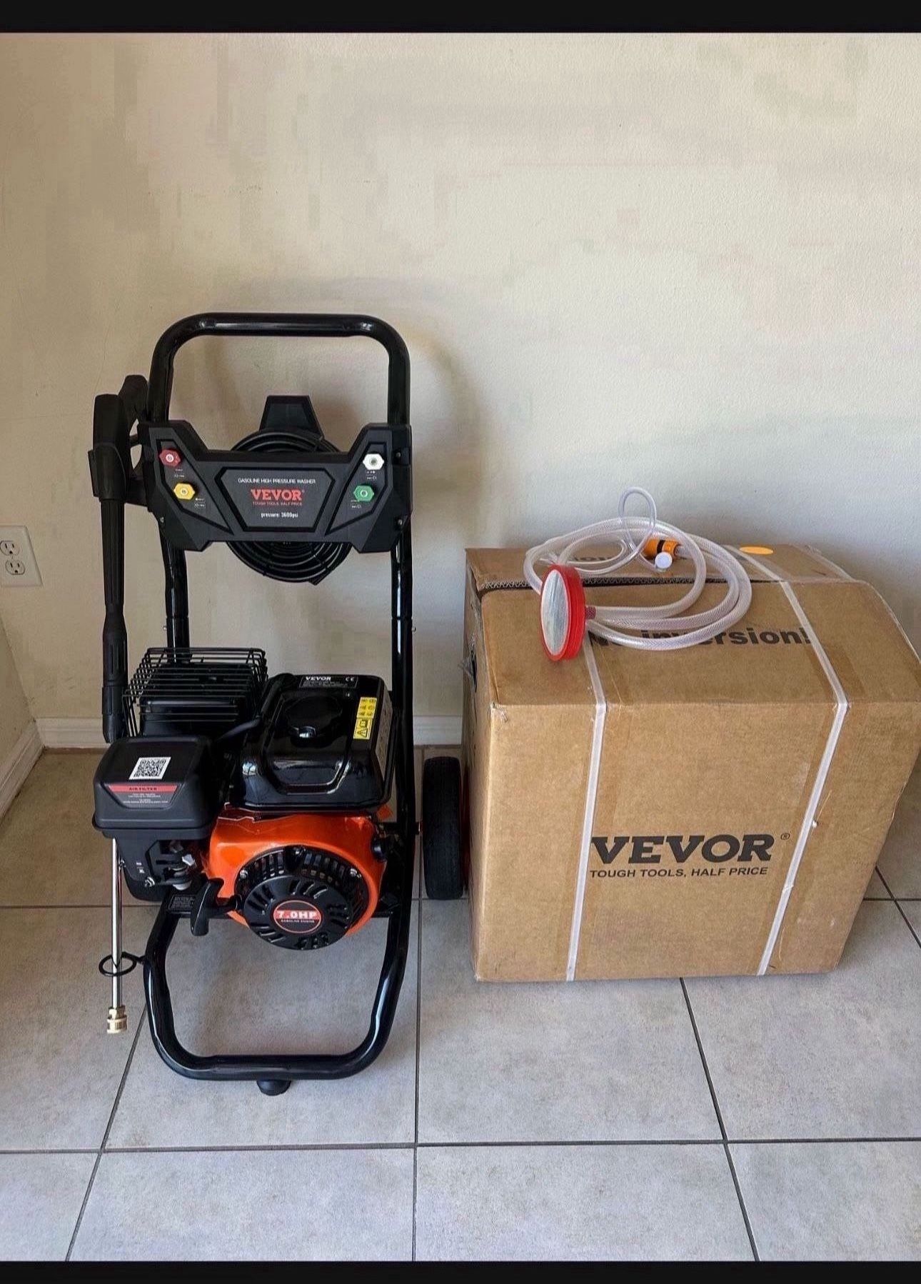 🔥 New 3600 PSI 2.6 GPM Pressure Washer 7.0 HP