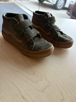 Vans High Top Velcro Youth Size 1