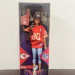 Super Bowl LV III Kansas City Barbie 