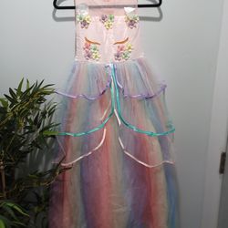 New Unicorn Girls Dress 14/16