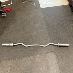 Olympic curl bar