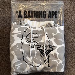 BAPE x Inter Miami CF Camo Hoodie ‘White’