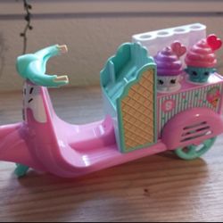 Shopkins Ice Cream Scooter Missing The Front Tire