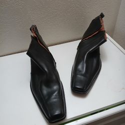 Santini Genuine Leather Italian Ankle-high Boots