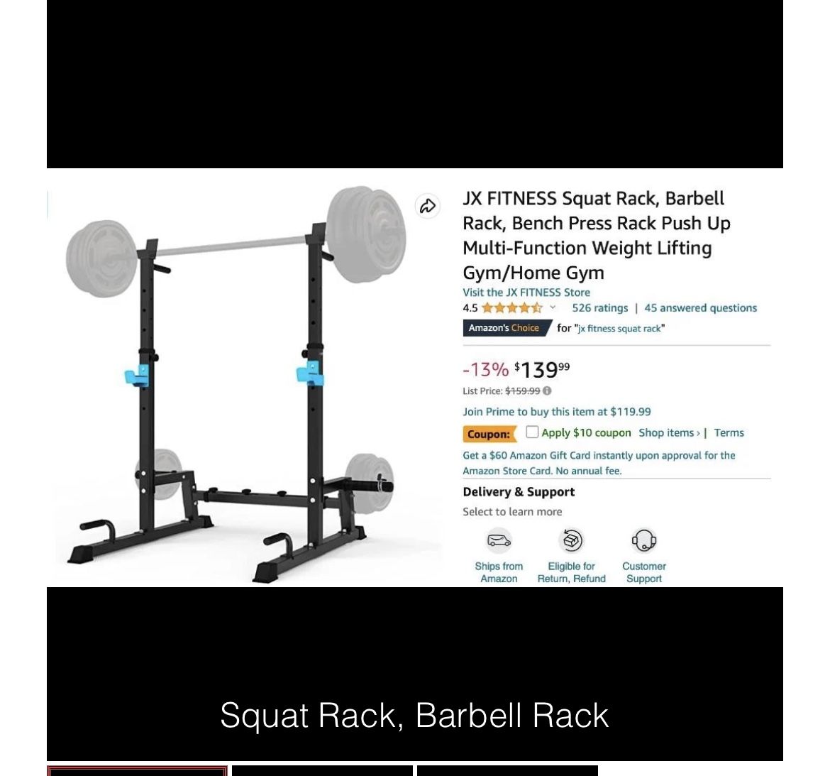 Multifunction Weight Lifting Gym On