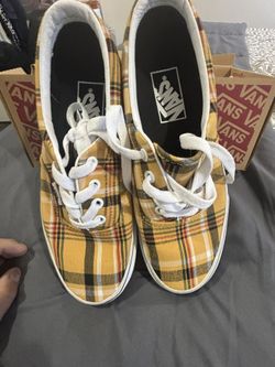 New Yellow Vans Size 6