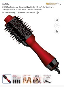 Revlon 3in 1curler, blower and straightener