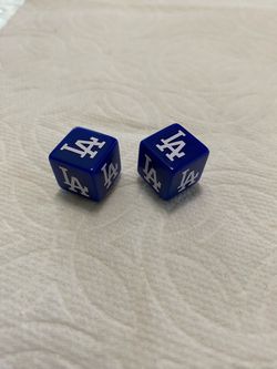 Los angeles Dodgers air valve caps