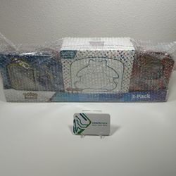 Costco Pokemon Collector 3-Pack: Scarlet & Violet 151 ETB + Paldea Legends Tins 