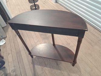 Half moon table
