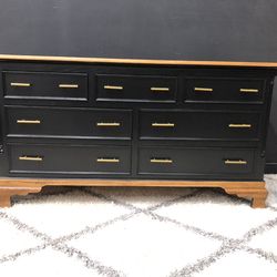 Free Delivery - Mid-Century 7 Drawer Referbished  Dresser