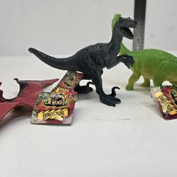 Three different 2022 savage dinosaur toys by Boley Corp. Apparently discontinued. Kids Dino Toys NEW