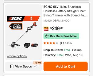 Echo string trimmer (new)