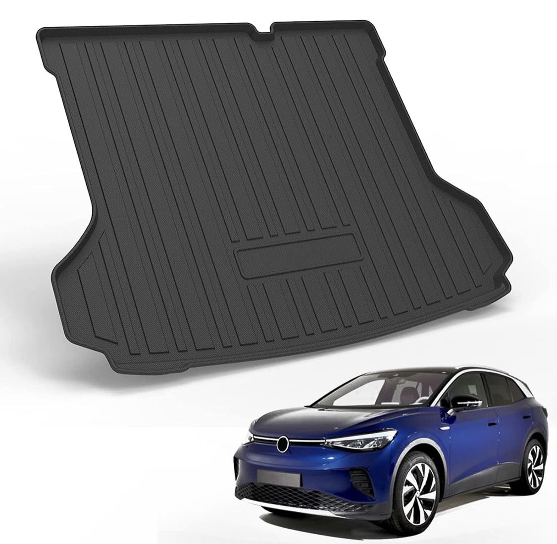 New Cargo Liner Mat for VW ID.4 X & ID.4 Crozz 2021 2022 2023 (Only Fits with No Rail Model) All Weather