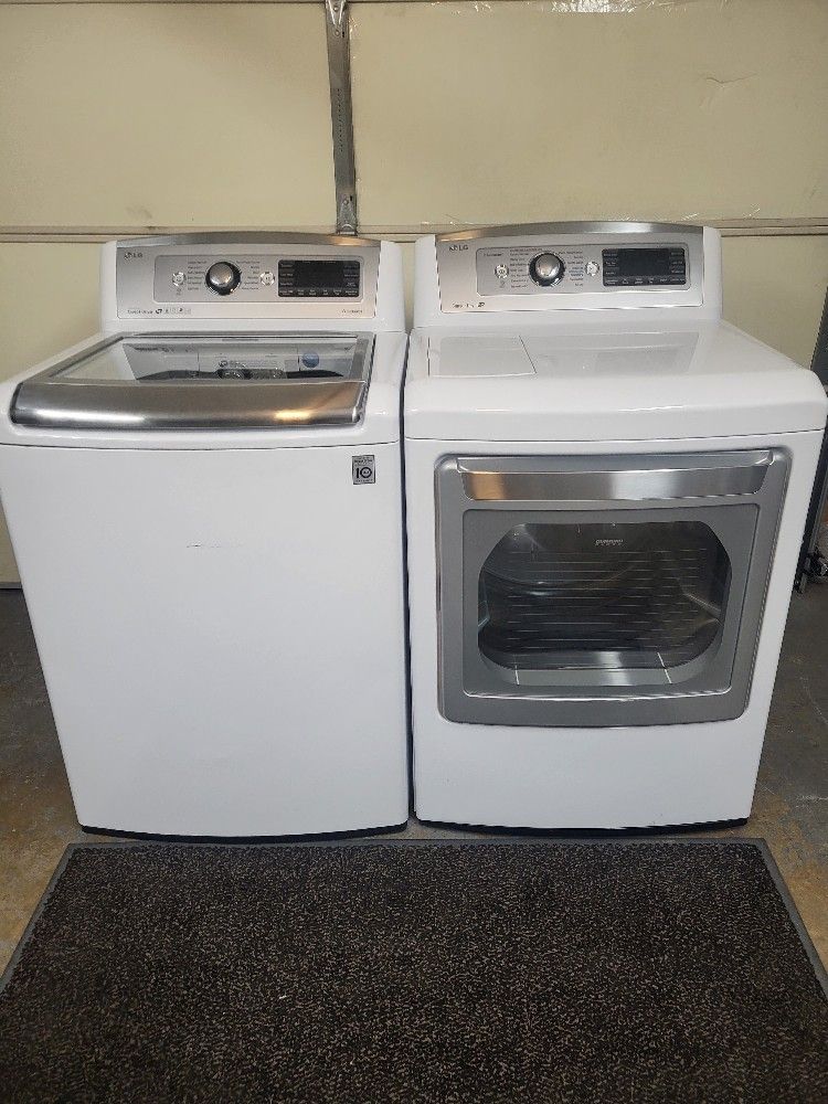 Lg Washer And Dryer ( Delivery available)