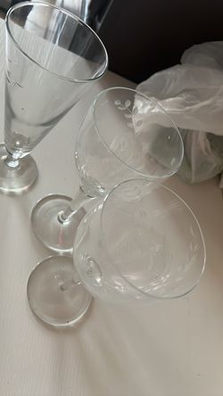 Copas de cristal princess house 8 x 60 dlls