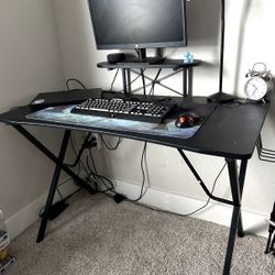 Black Computer Desk
