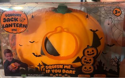 Big Halloween pumpkin squishy