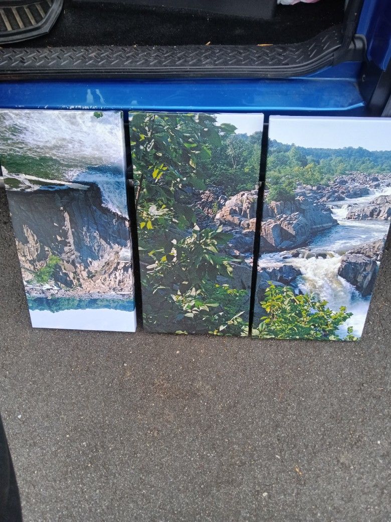 3 Three- 12x24 Wall Pictures