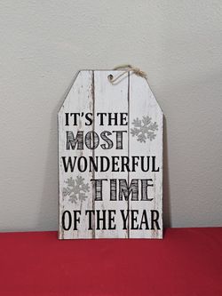 Christmas Hanging Sign